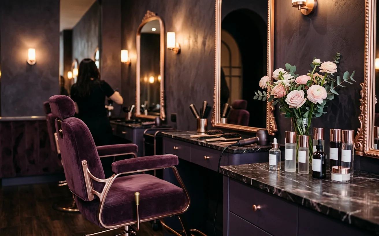 LUMIÈRE BEAUTY için örnek güzellik salonu web sitesi tasarımı